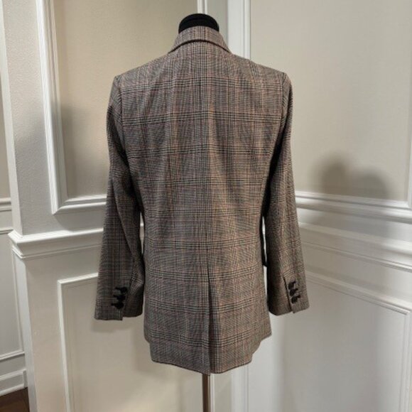 FRAME Oversized double breasted boyfriend blazer. XS EUC - Picture 3 of 7